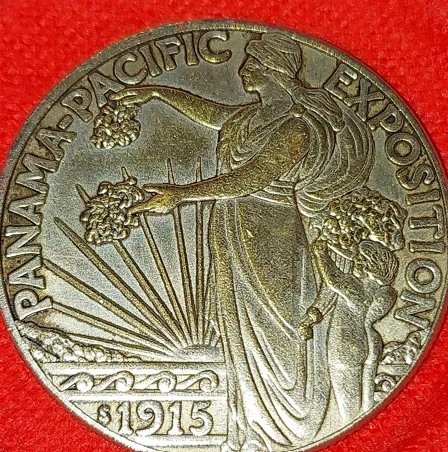 1915-Half-Dollar-Jeton,-Ketone,-Or-Counterfeit-Coin